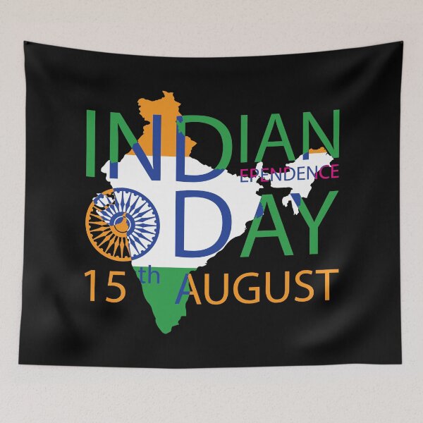 Item preview, Indian Independence Day03 designed and sold by Cushy Digital.