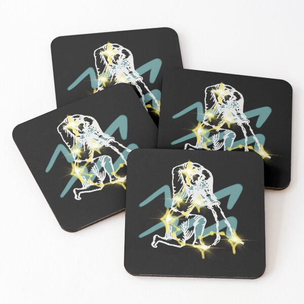 Item preview, Aquarius star sign horoscope January 10th to February 18th birth zodiac designed and sold by AJPaint.