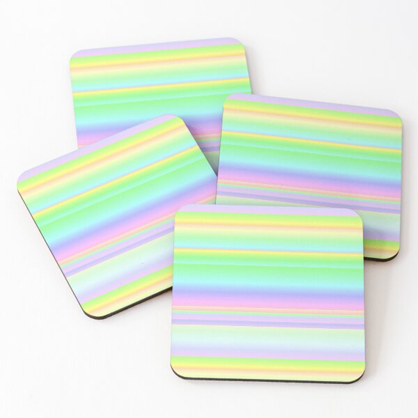 Item preview, pastel multicolored stripes designed and sold by lausn.