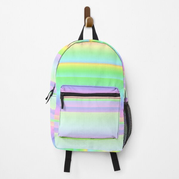 Item preview, pastel multicolored stripes designed and sold by lausn.
