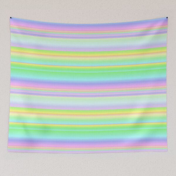 Item preview, pastel multicolored stripes designed and sold by lausn.
