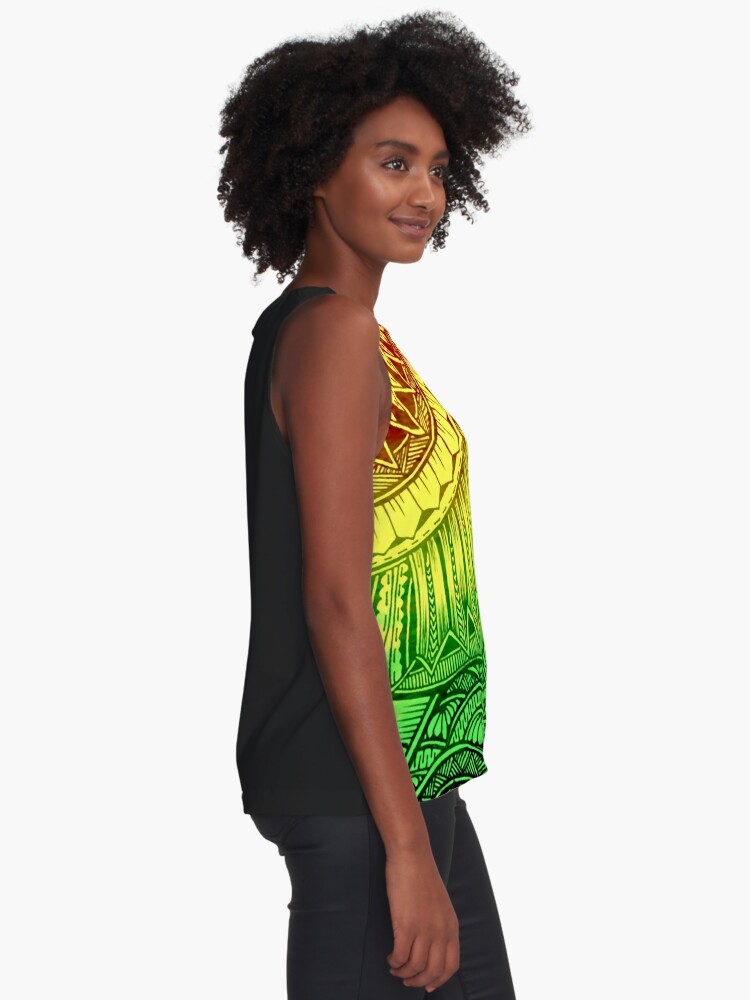 Reggae Polynesian Designs Graphic T-Shirt for Sale by atikapu