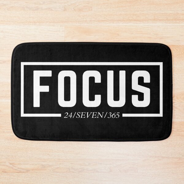 Item preview, FOCUS 24/SEVEN/365 white designed and sold by KingsManKind.