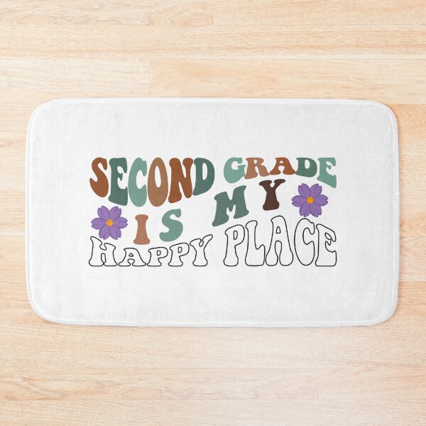 Item preview, second grade is my happy place designed and sold by YA-ART.