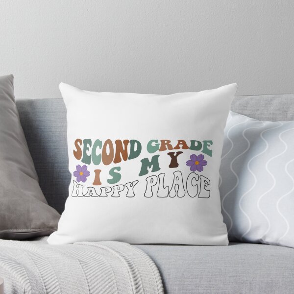 Item preview, second grade is my happy place designed and sold by YA-ART.
