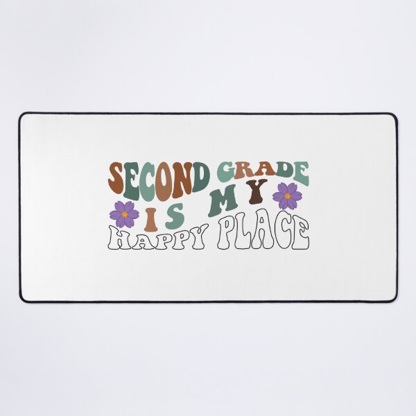 Item preview, second grade is my happy place designed and sold by YA-ART.