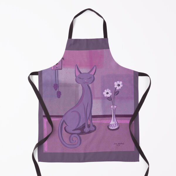 Item preview, Purple Cat designed and sold by DancingFoxArt.