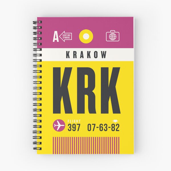 Item preview, Luggage Tag A - KRK Krakow Poland designed and sold by VoodooCircus.