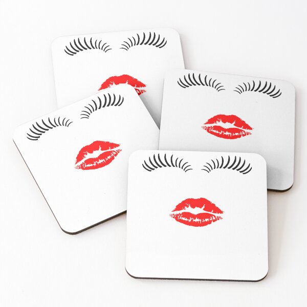 Item preview, Loves Music And Eye Lashes And Kiss Music Awesome designed and sold by Cheryllonda.