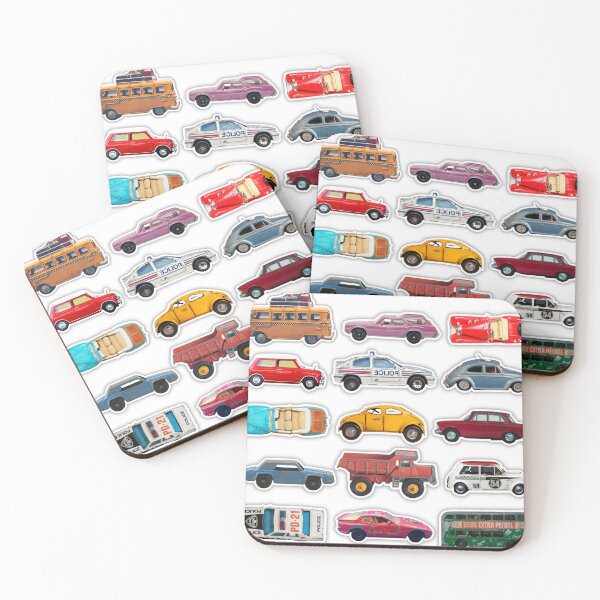 Item preview, VINTAGE TOY CARS STICKER DESIGN designed and sold by DebbieT68.