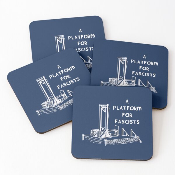 Item preview, A Platform For Fascists - Guillotine, Anti Fascist     designed and sold by MoonBugCo.