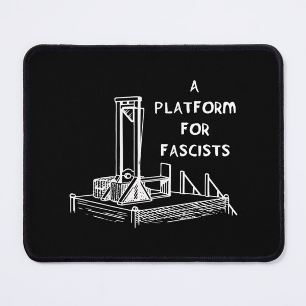 Item preview, A Platform For Fascists - Guillotine, Anti Fascist designed and sold by MoonBugCo.
