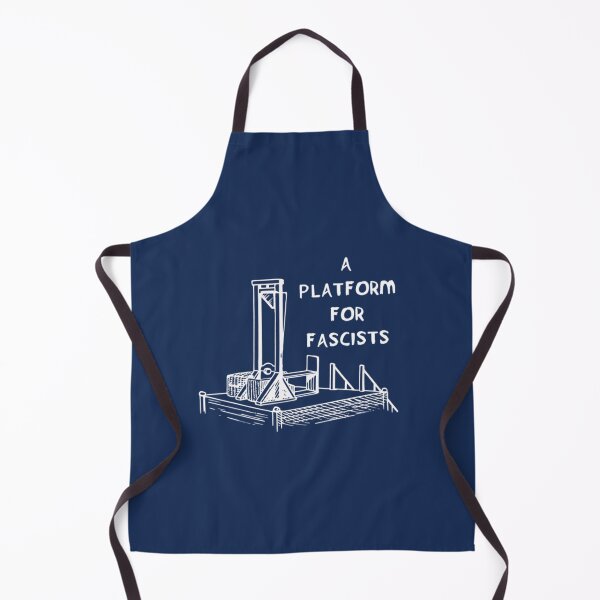 Item preview, A Platform For Fascists - Guillotine, Anti Fascist designed and sold by MoonBugCo.