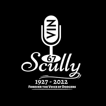 Official Los angeles Dodgers vin scully 19272022 forever the voice