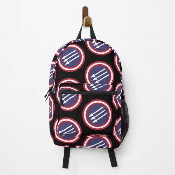 Item preview, American Iron Front Three Arrows Circle Antifa Antifascist designed and sold by MoonBugCo.