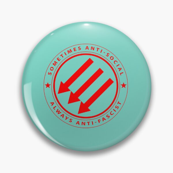 Item preview, Antifa Anti-fascist Anti-Racist Protest Iron Front Protect Our rights   designed and sold by MoonBugCo.