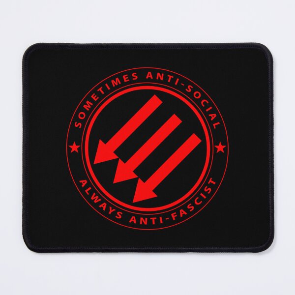 Item preview, Antifa Anti-fascist Anti-Racist Protest Iron Front Protect Our rights designed and sold by MoonBugCo.