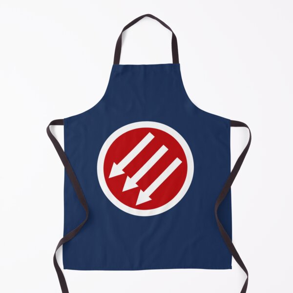 Item preview, Iron Front Arrows Red, White, Blue designed and sold by MoonBugCo.