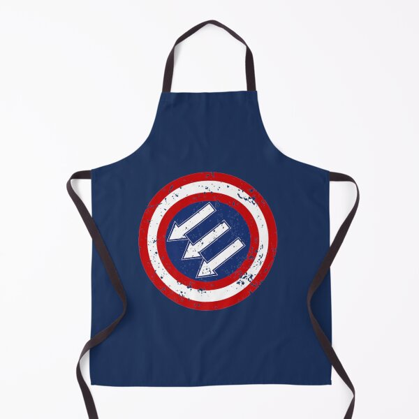 Item preview, iron front shirt style vintage american flag symbol premium designed and sold by MoonBugCo.