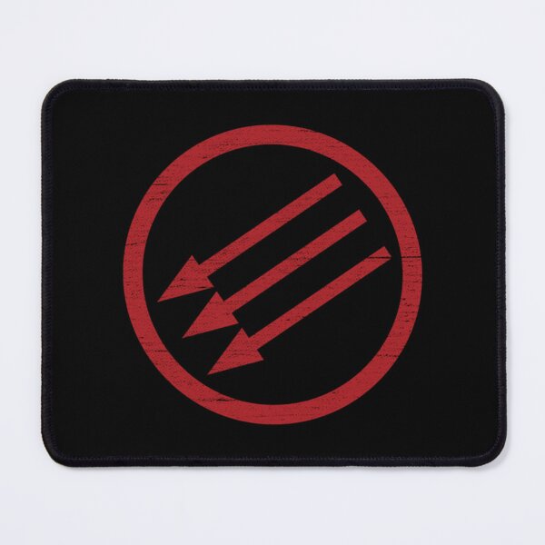 Item preview, Iron Front Three Arrows Circle Antifa Antifascist designed and sold by MoonBugCo.