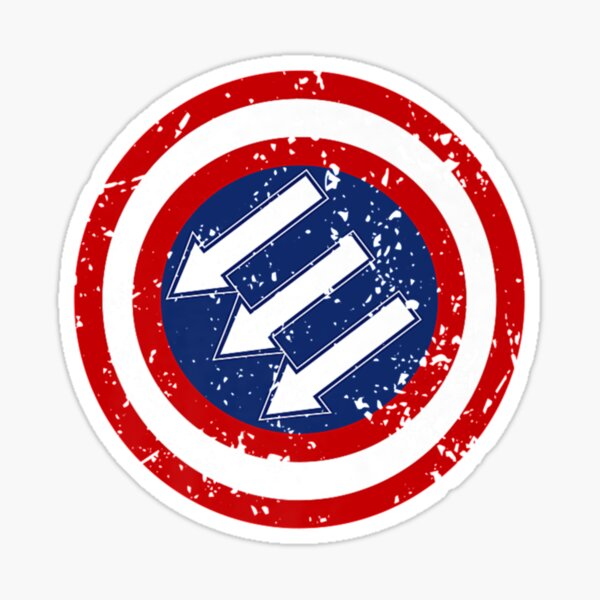 Item preview, iron front shirt style vintage american flag symbol premium designed and sold by MoonBugCo.