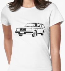 Volvo 240 Wagon Women's Fitted T-Shirt