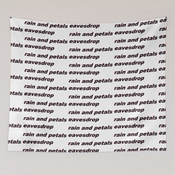 Item preview, rain and petals eavesdrop designed and sold by vineart.