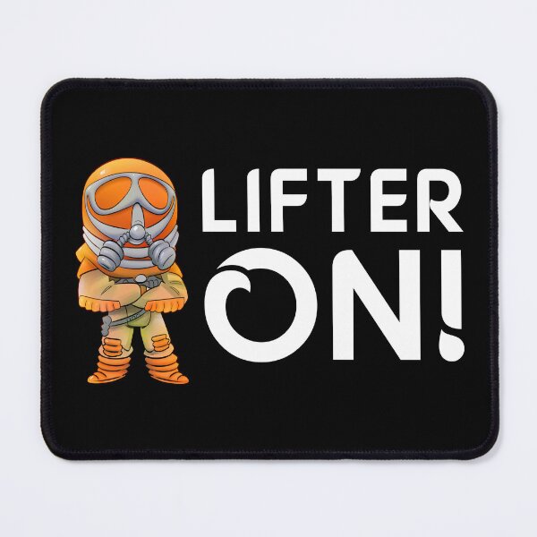 Item preview, Bruce Sato "LIFTER ON!" designed and sold by MASKuerade.