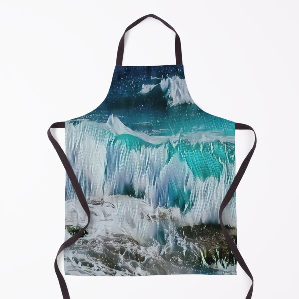 Artikelvorschau, WAVY OCEAN PAINTING entworfen und verkauft von KatisDesign.