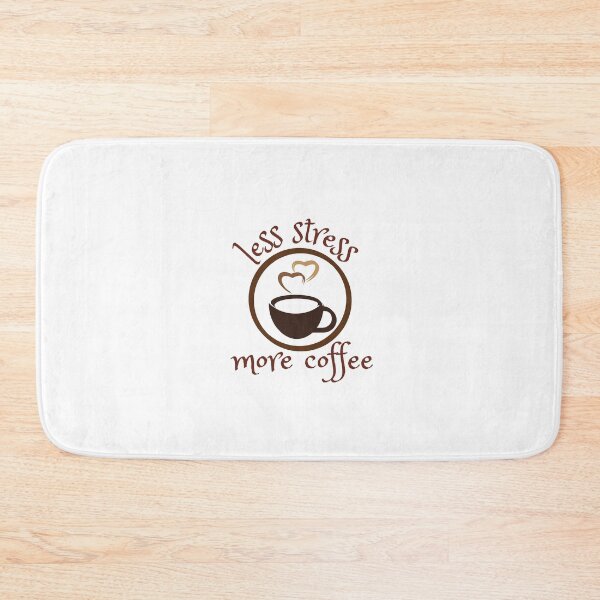 Item preview, Less Stress More Coffee l coffee lover l I Need Coffee l Extra Large Coffee Lover designed and sold by kpluslk.