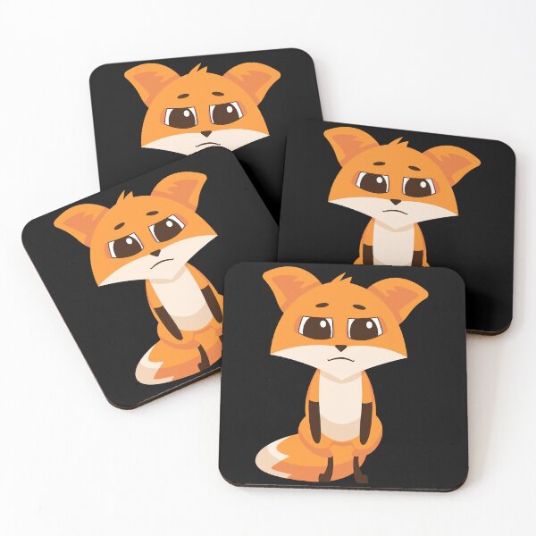 Item preview, Sad Fox, Fox Design, Funny Fox Tee for Men Women kids designed and sold by Waleedw.