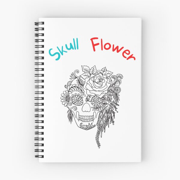 Item preview, memento vivere , skull flower designed and sold by ROBOUE.