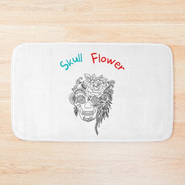 Item preview, memento vivere , skull flower designed and sold by ROBOUE.