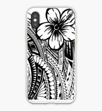 Polynesian Flower iPhone Case