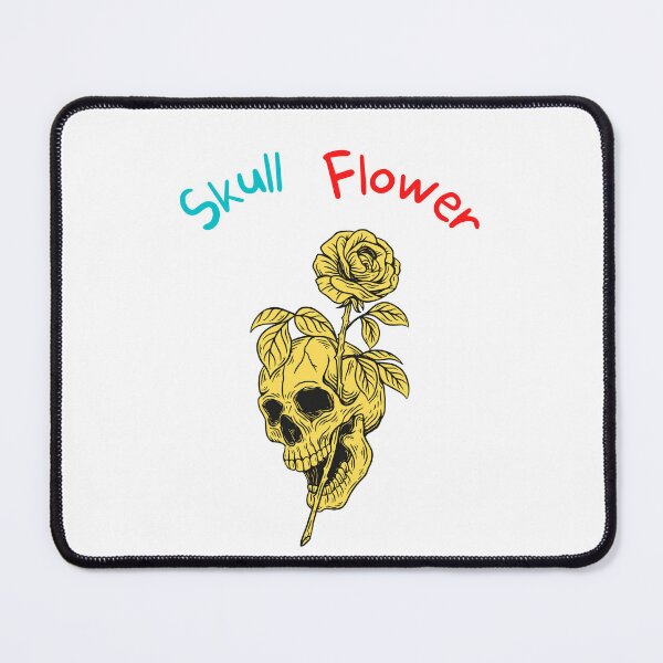 Item preview, memento vivere , skull flower designed and sold by ROBOUE.