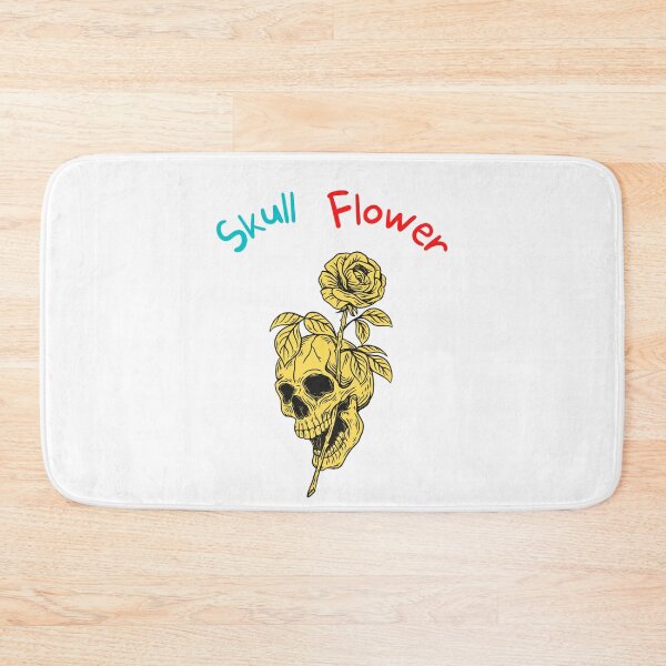 Item preview, memento vivere , skull flower designed and sold by ROBOUE.