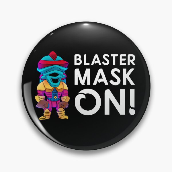 Item preview, Hondo Mclean "BLASTER MASK ON!" designed and sold by MASKuerade.