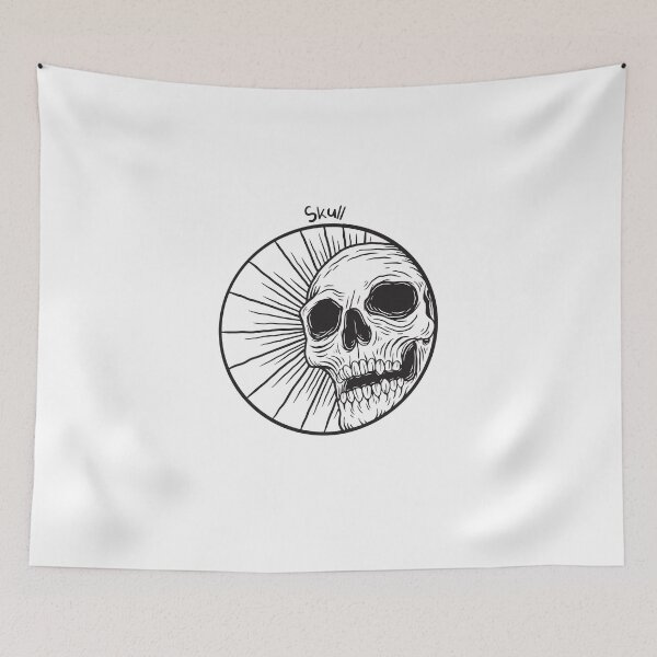Item preview, memento vivere , skull  designed and sold by ROBOUE.