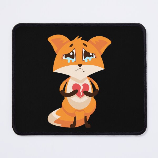 Item preview, Fox broken heart , Fox Design, Fox Tee for Men Women kids designed and sold by Waleedw.