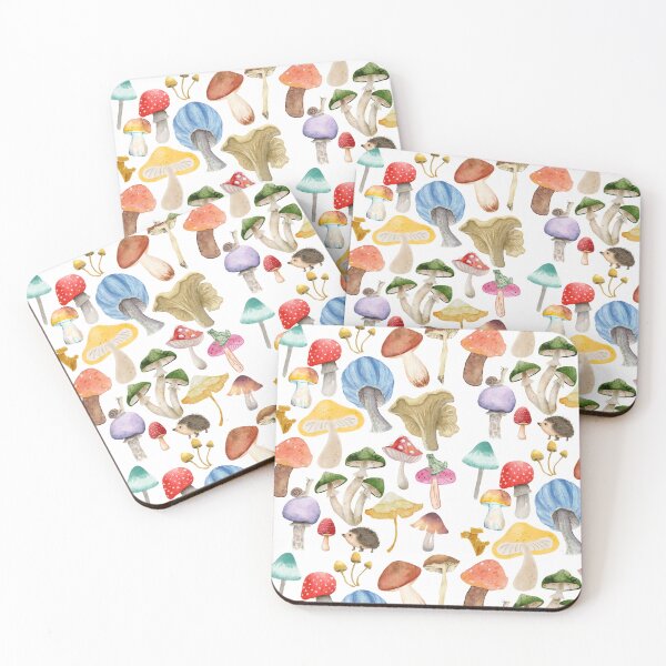 Item preview, Mushroom Watercolor Splash designed and sold by AsinusAS.