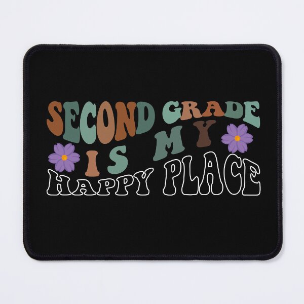 Item preview, second grade is my happy place designed and sold by YA-ART.