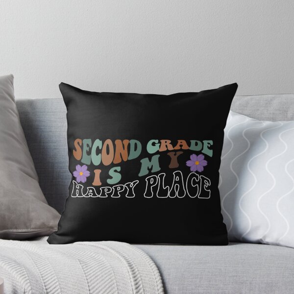 Item preview, second grade is my happy place designed and sold by YA-ART.