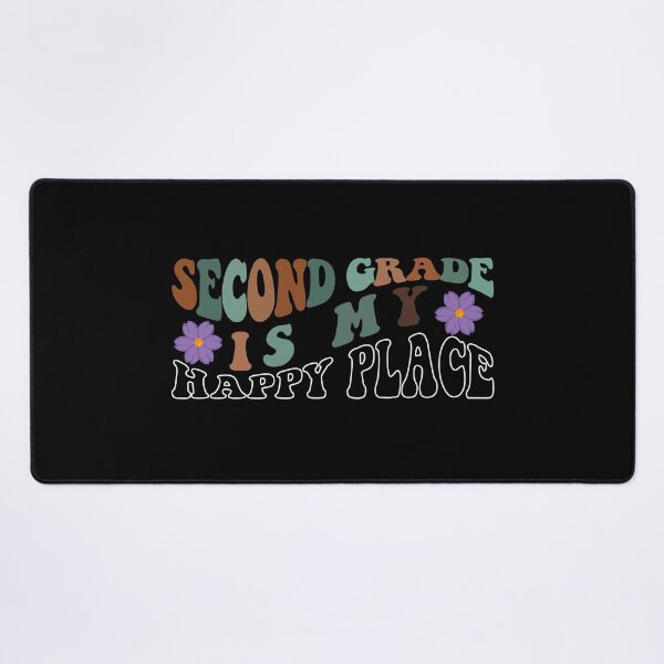 Item preview, second grade is my happy place designed and sold by YA-ART.