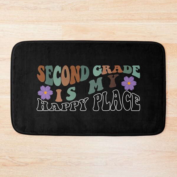 Item preview, second grade is my happy place designed and sold by YA-ART.
