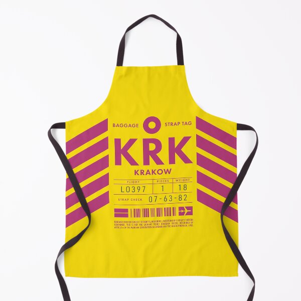 Item preview, Luggage Tag D - KRK Krakow Poland designed and sold by VoodooCircus.