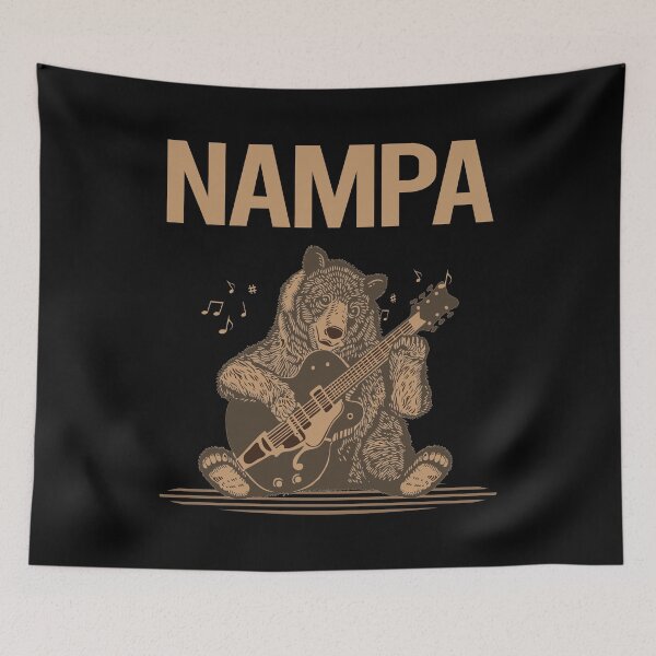 Item preview, Bear With Guitar Nampa designed and sold by hurseslossb.