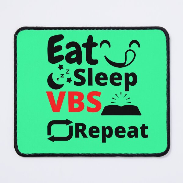 Item preview, Eat Sleep VBS and Repeat Daily designed and sold by Artistusha.