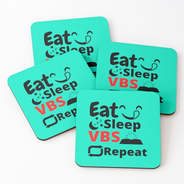 Item preview, Eat Sleep VBS and Repeat Daily designed and sold by Artistusha.