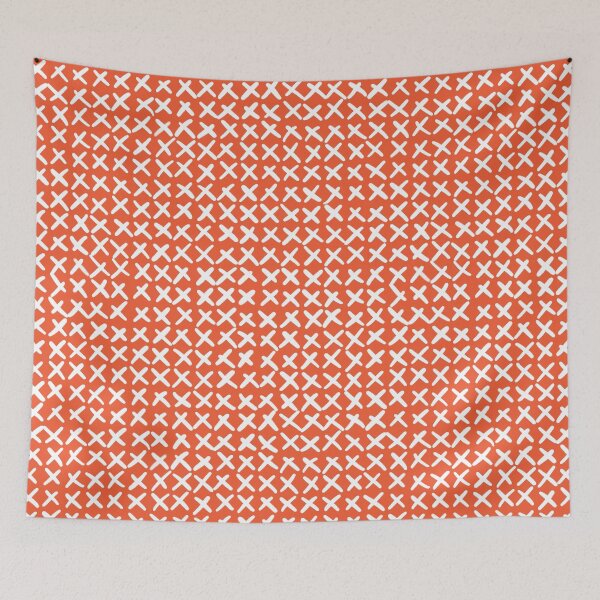 Item preview, Lines and obliques Joining together in geometric imperfection to create a faux Crosstitch pattern designed and sold by FrancesPoff.