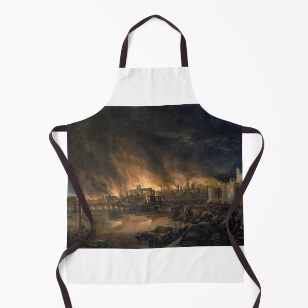 Item preview, The Great Fire of London Painting designed and sold by cheesegod696969.